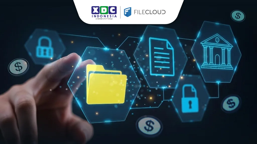 Share Dokumen Perbankan FileCloud XDC