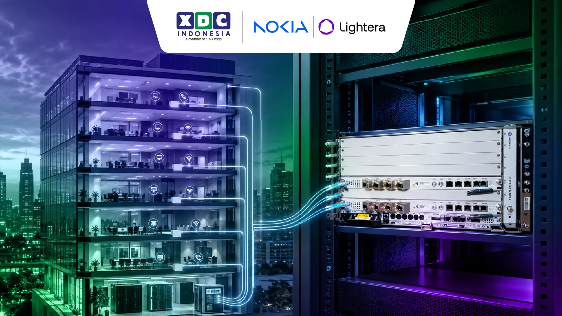 Nokia ISAM FX 4 untuk Solusi FTTB Berkapasitas Tinggi di High-Rise Building